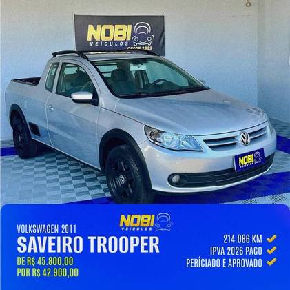 VOLKSWAGEN SAVEIRO 1.6 MI TROOPER CE 8V FLEX 2P MANUAL G.V